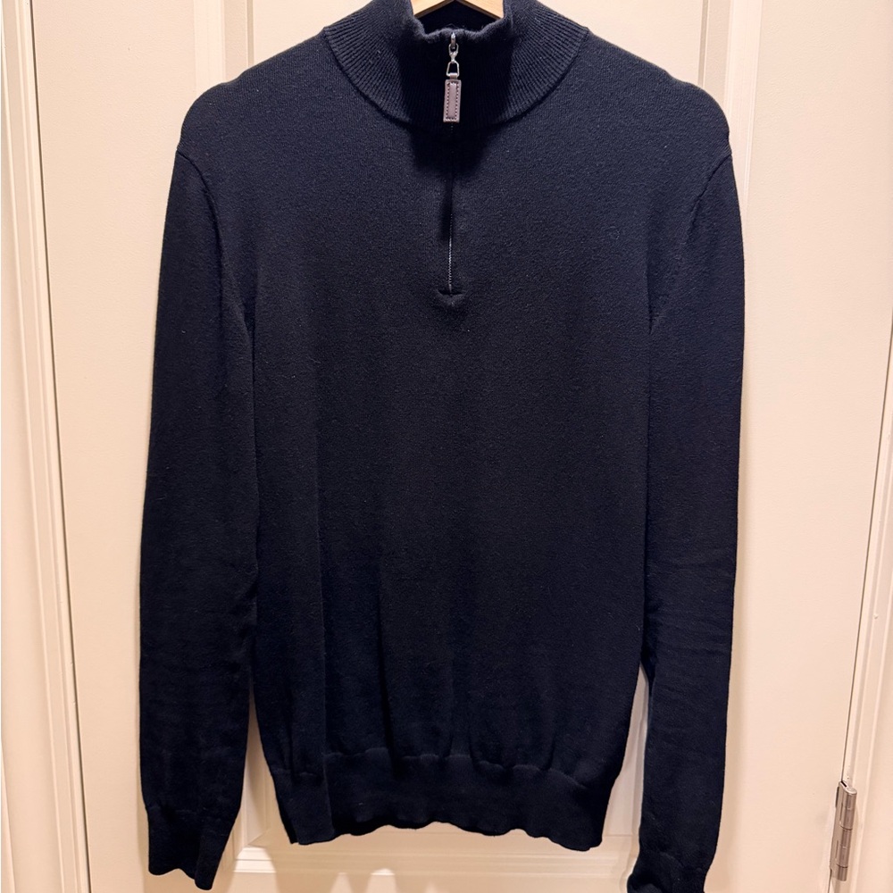 Christian Lacroix Cashmere Blend Zip-Up Sweater
